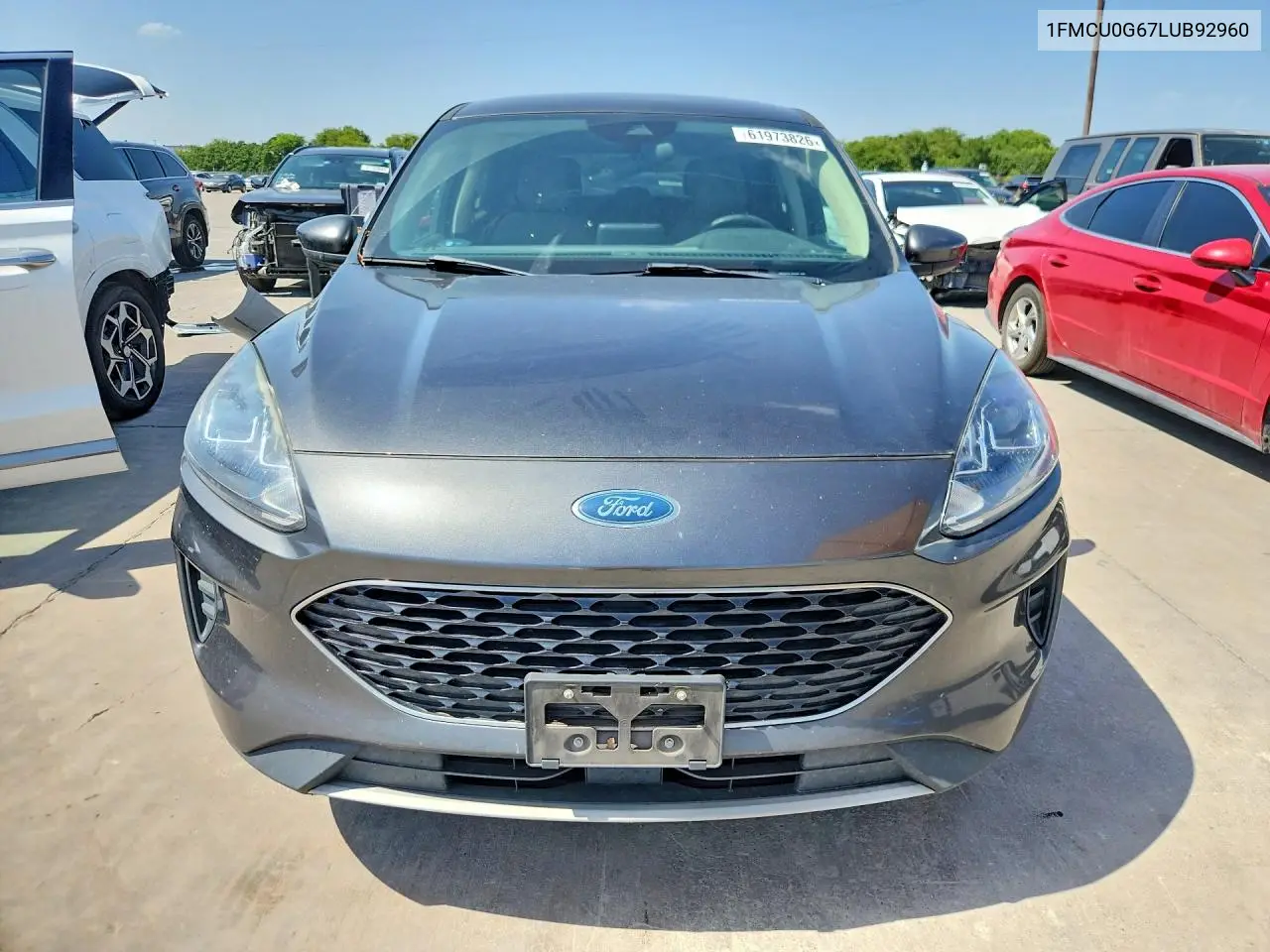 2020 Ford Escape Se VIN: 1FMCU0G67LUB92960 Lot: 61973826