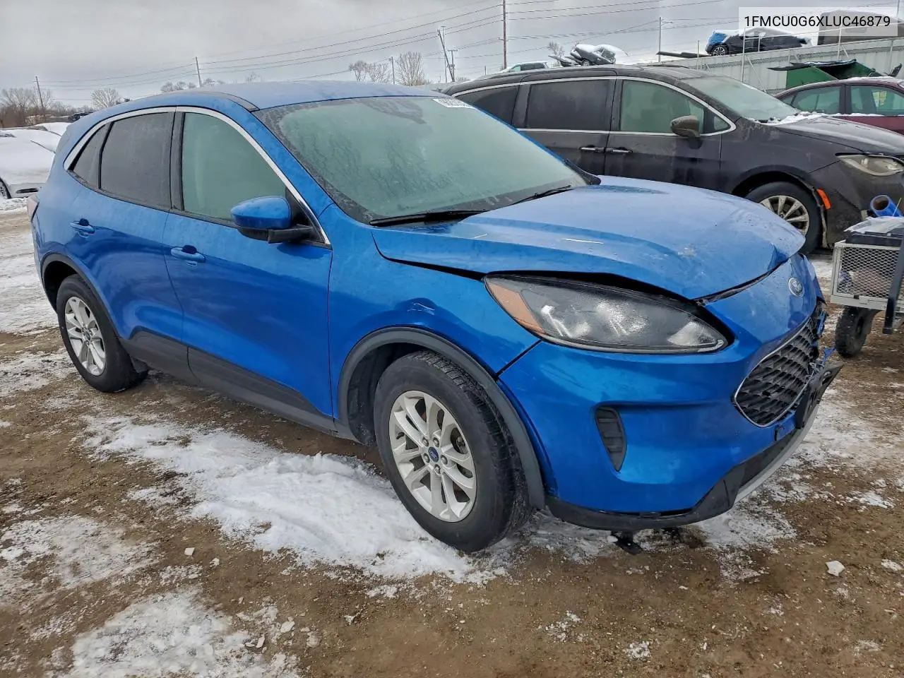 1FMCU0G6XLUC46879 2020 Ford Escape Se
