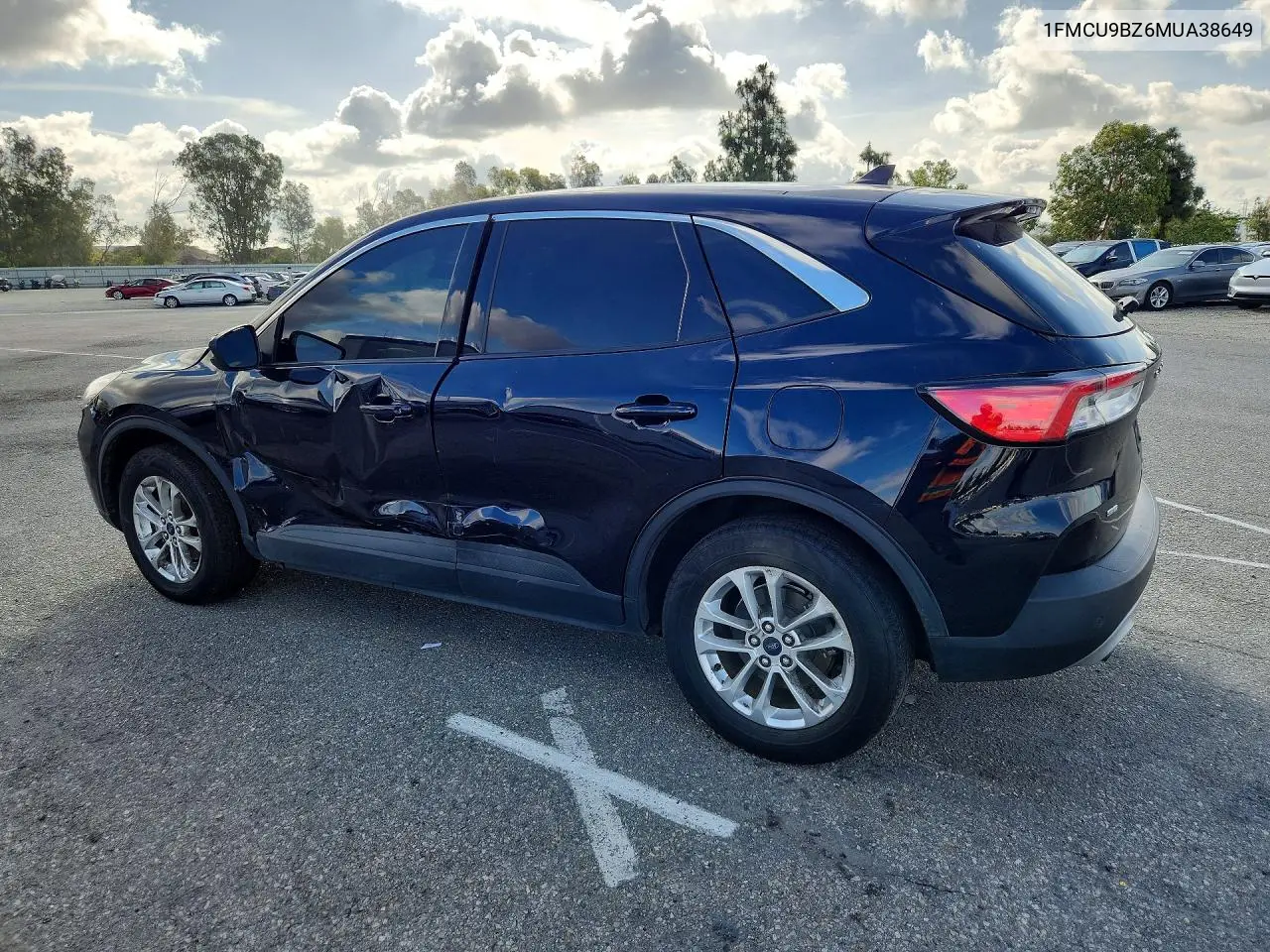 2021 Ford Escape Se VIN: 1FMCU9BZ6MUA38649 Lot: 50651776