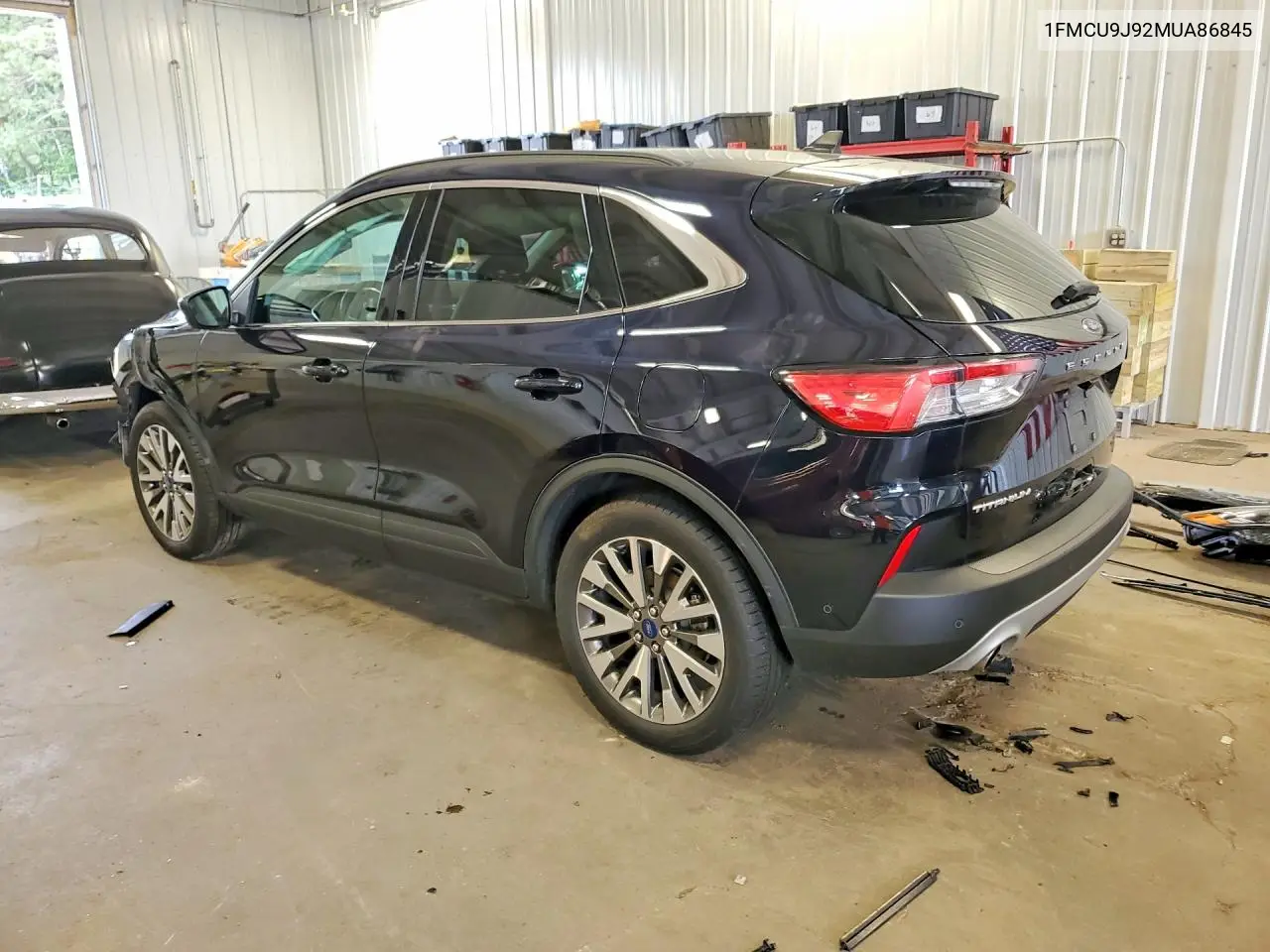 2021 Ford Escape Titanium VIN: 1FMCU9J92MUA86845 Lot: 61868516