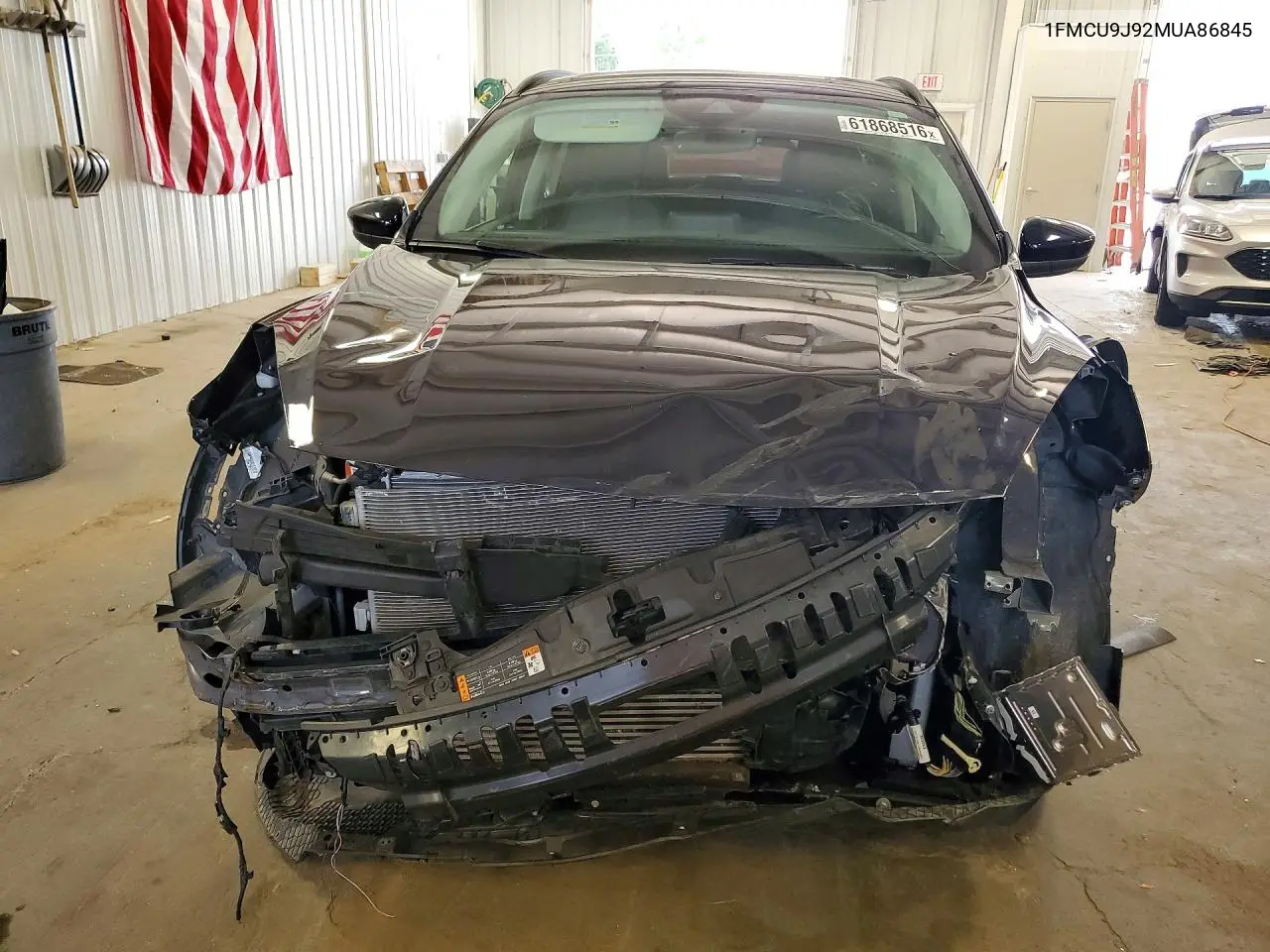 2021 Ford Escape Titanium VIN: 1FMCU9J92MUA86845 Lot: 61868516