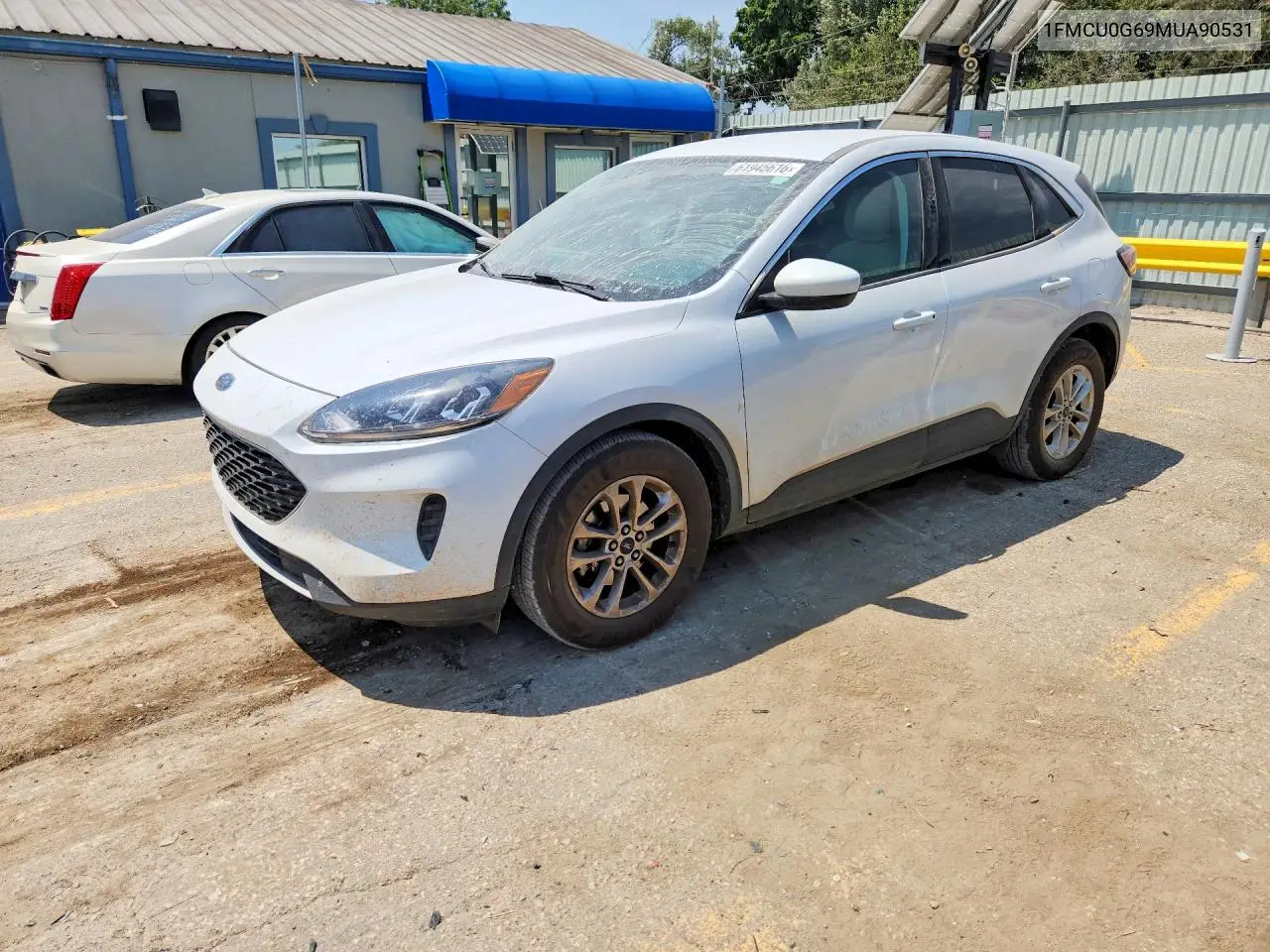 2021 Ford Escape Se VIN: 1FMCU0G69MUA90531 Lot: 61945616