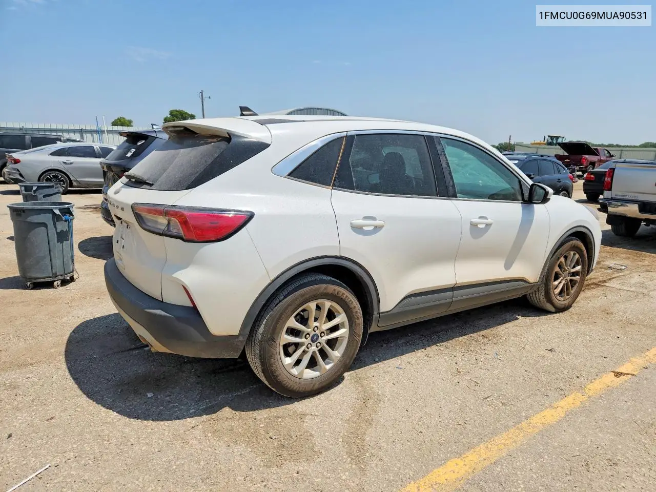 2021 Ford Escape Se VIN: 1FMCU0G69MUA90531 Lot: 61945616