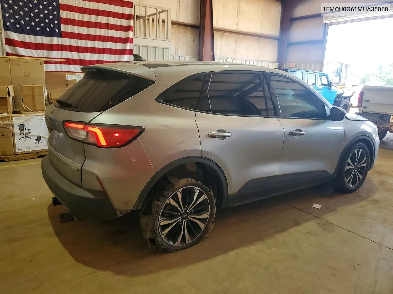 2021 Ford Escape Se VIN: 1FMCU0G61MUA35068 Lot: 62301666