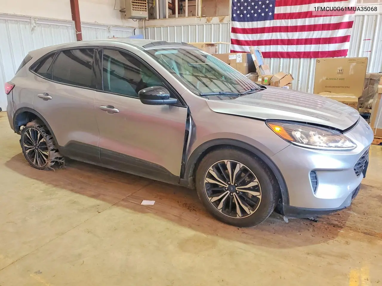 2021 Ford Escape Se VIN: 1FMCU0G61MUA35068 Lot: 62301666