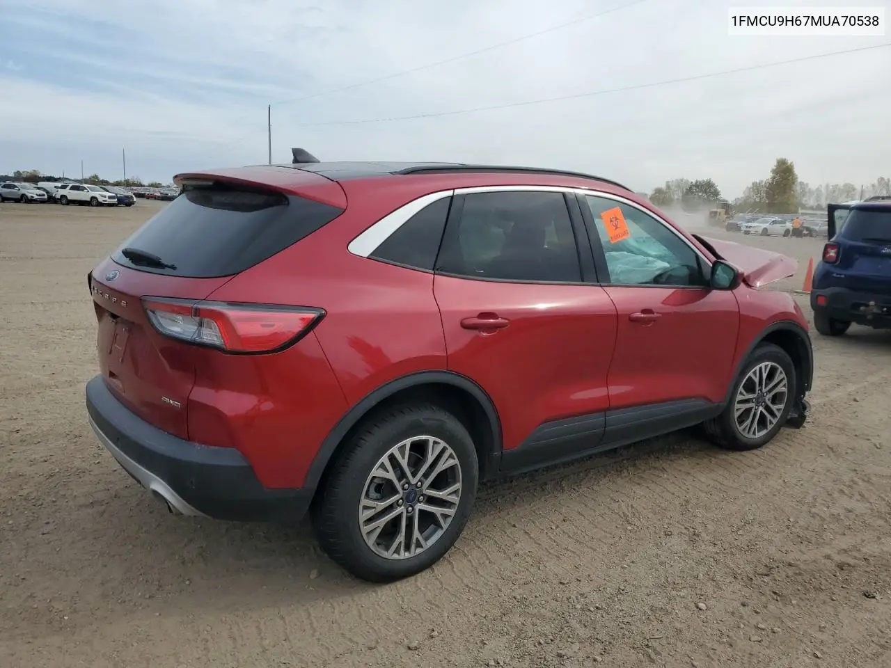 1FMCU9H67MUA70538 2021 Ford Escape Sel