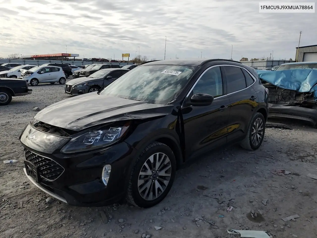 1FMCU9J9XMUA78864 2021 Ford Escape