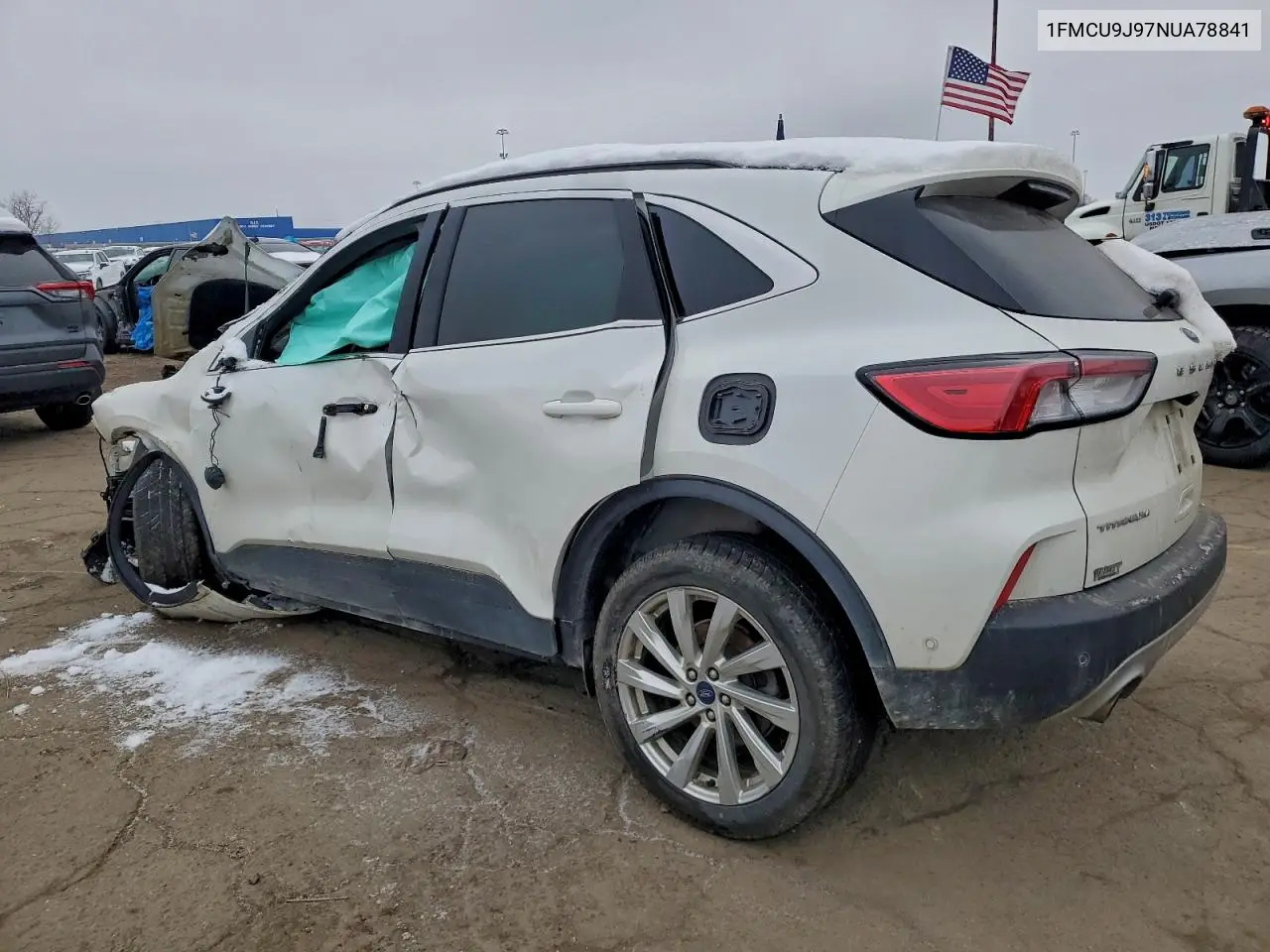1FMCU9J97NUA78841 2022 Ford Escape Titanium