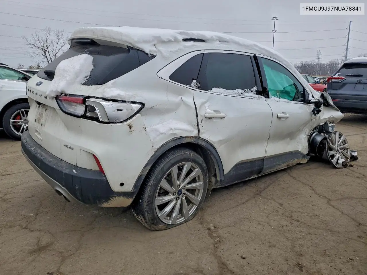 1FMCU9J97NUA78841 2022 Ford Escape Titanium