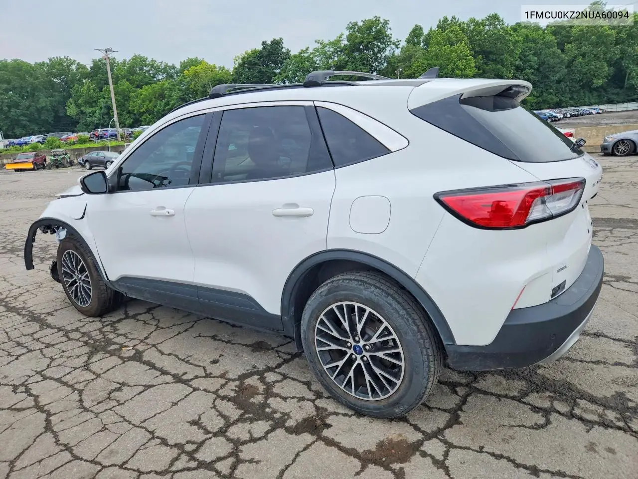 2022 Ford Escape Sel VIN: 1FMCU0KZ2NUA60094 Lot: 61614906