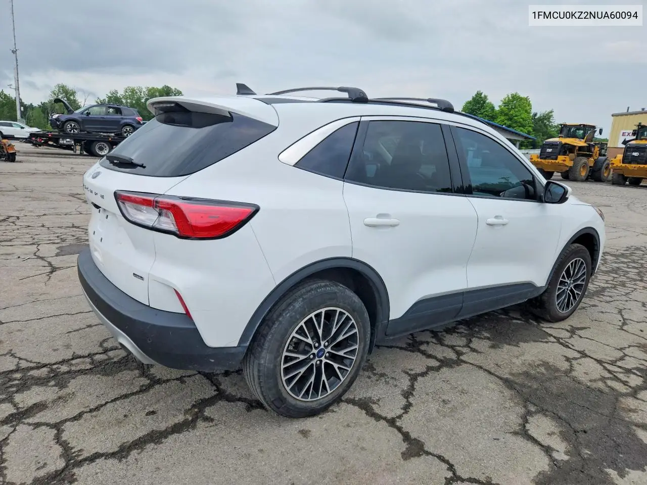 2022 Ford Escape Sel VIN: 1FMCU0KZ2NUA60094 Lot: 61614906