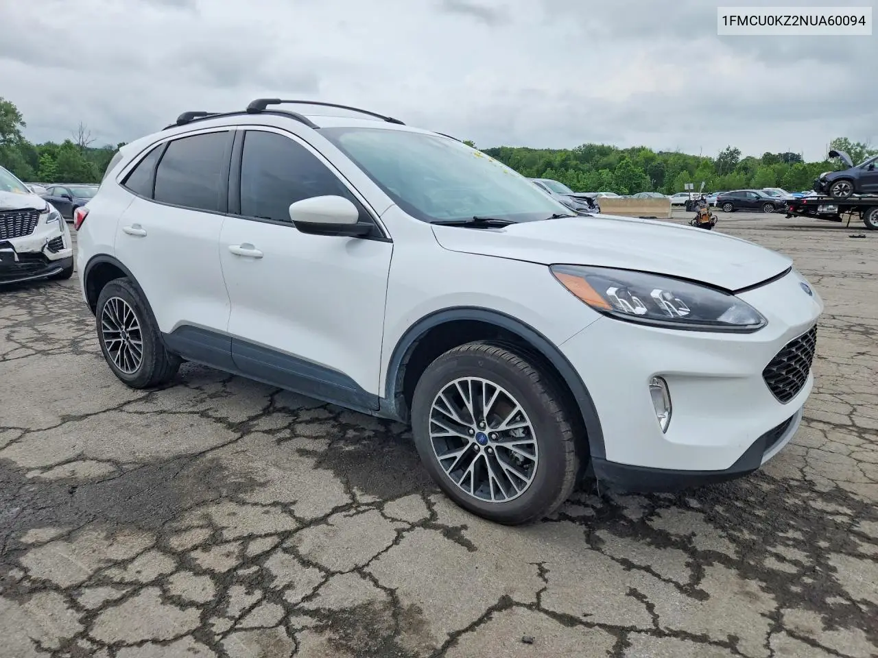 2022 Ford Escape Sel VIN: 1FMCU0KZ2NUA60094 Lot: 61614906