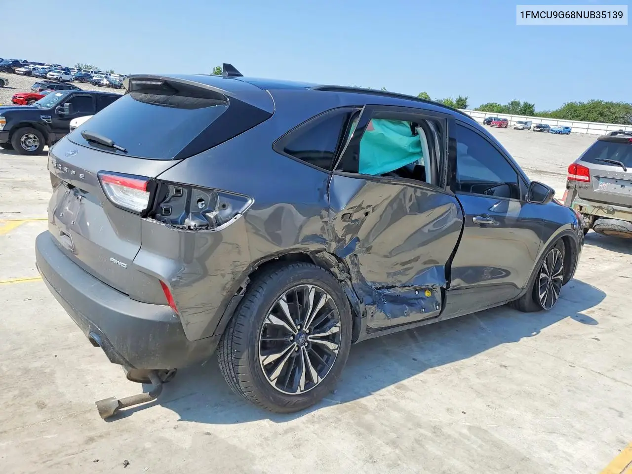 2022 Ford Escape Se VIN: 1FMCU9G68NUB35139 Lot: 61929236
