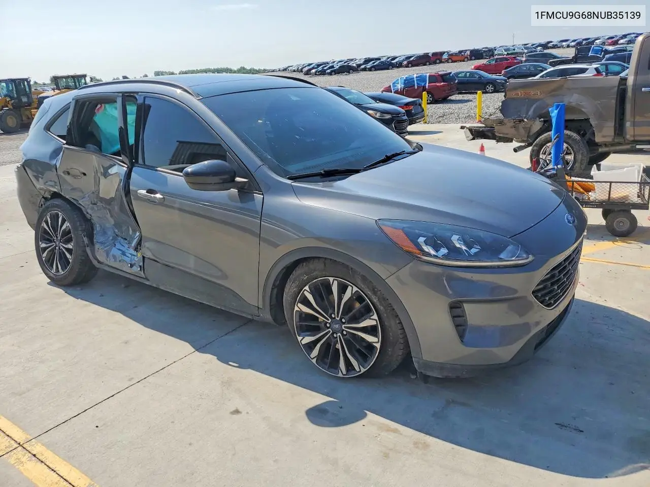 2022 Ford Escape Se VIN: 1FMCU9G68NUB35139 Lot: 61929236
