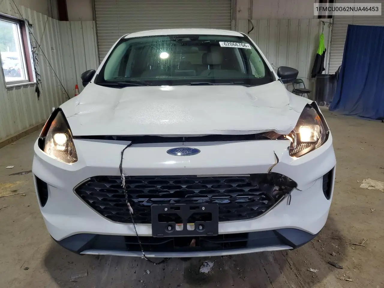 2022 Ford Escape Se VIN: 1FMCU0G62NUA46453 Lot: 62066766