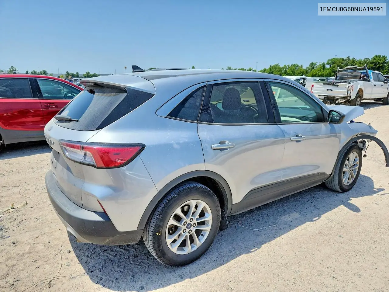 2022 Ford Escape Se VIN: 1FMCU0G60NUA19591 Lot: 62070846