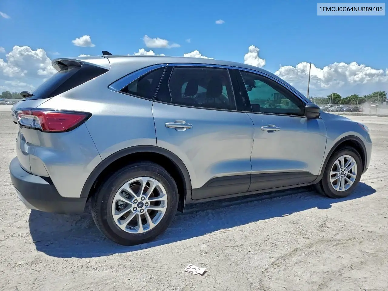 2022 Ford Escape Se VIN: 1FMCU0G64NUB89405 Lot: 72278365