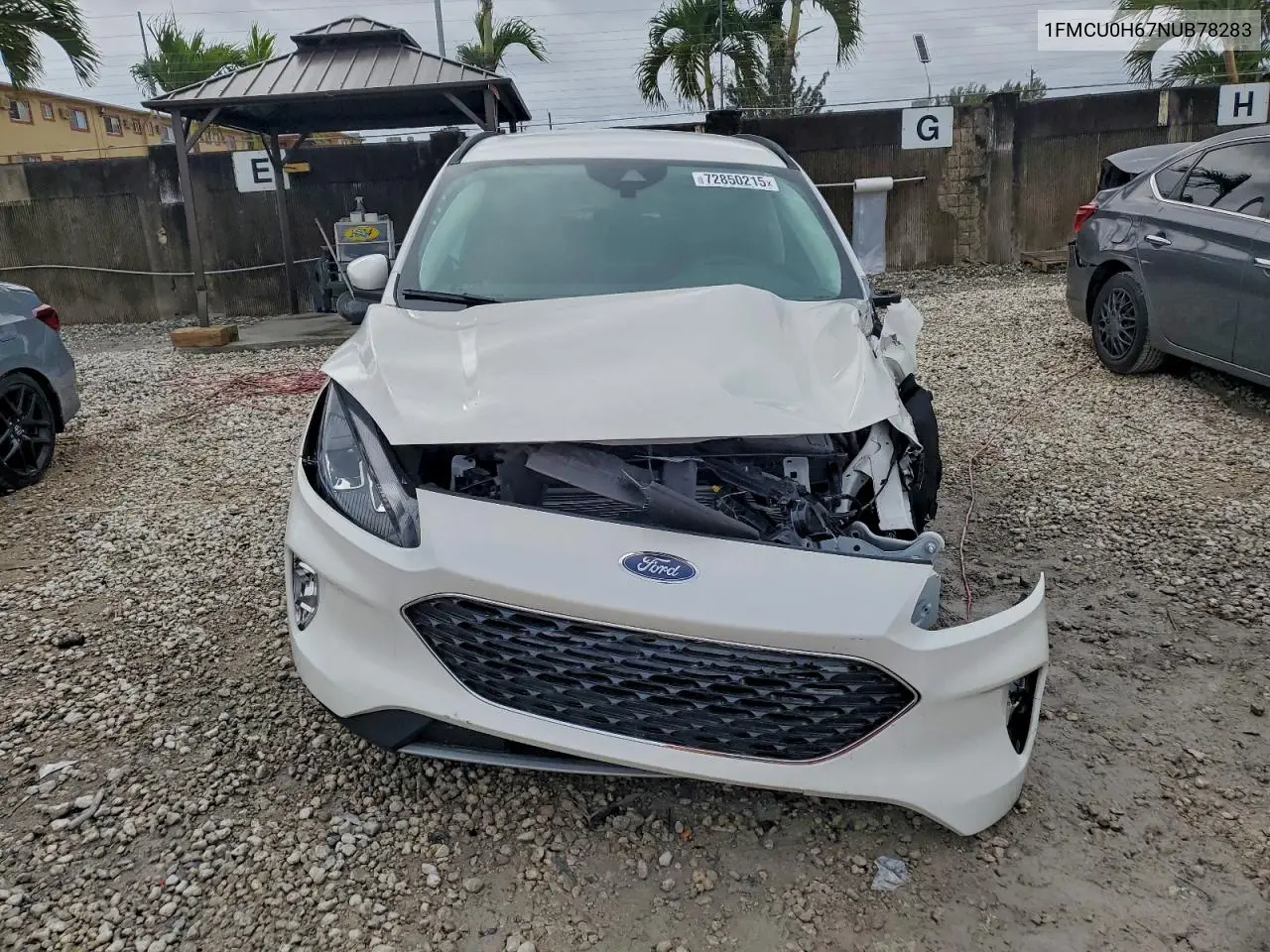 1FMCU0H67NUB78283 2022 Ford Escape Sel