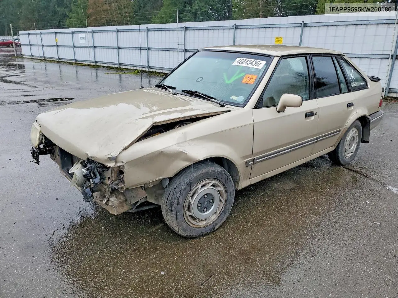 1989 Ford Escort Lx