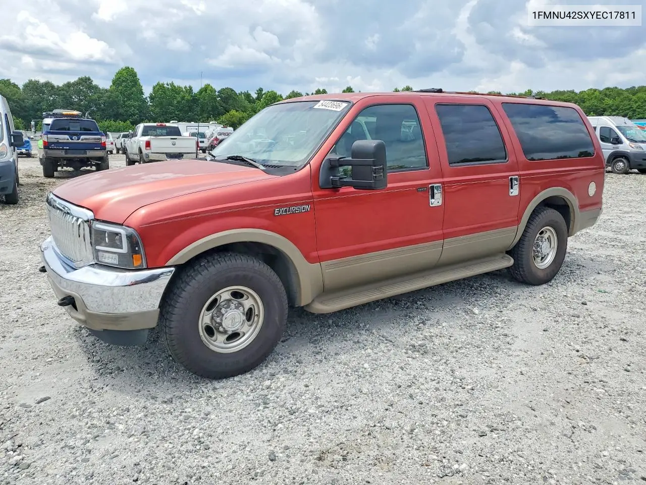 2000 Ford Excursion Limited VIN: 1FMNU42SXYEC17811 Lot: 54423696