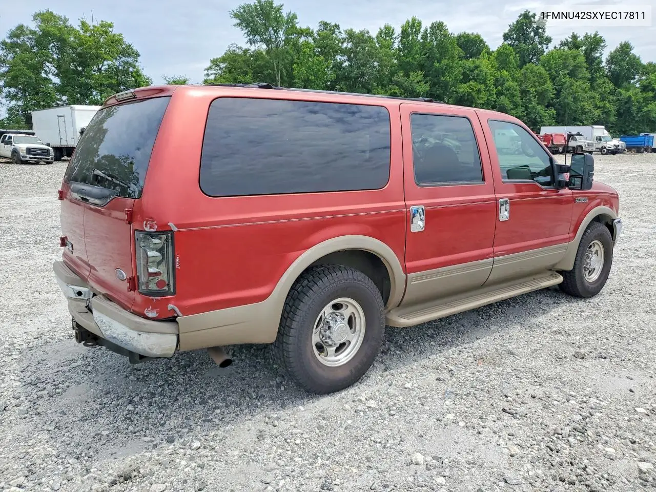 2000 Ford Excursion Limited VIN: 1FMNU42SXYEC17811 Lot: 54423696