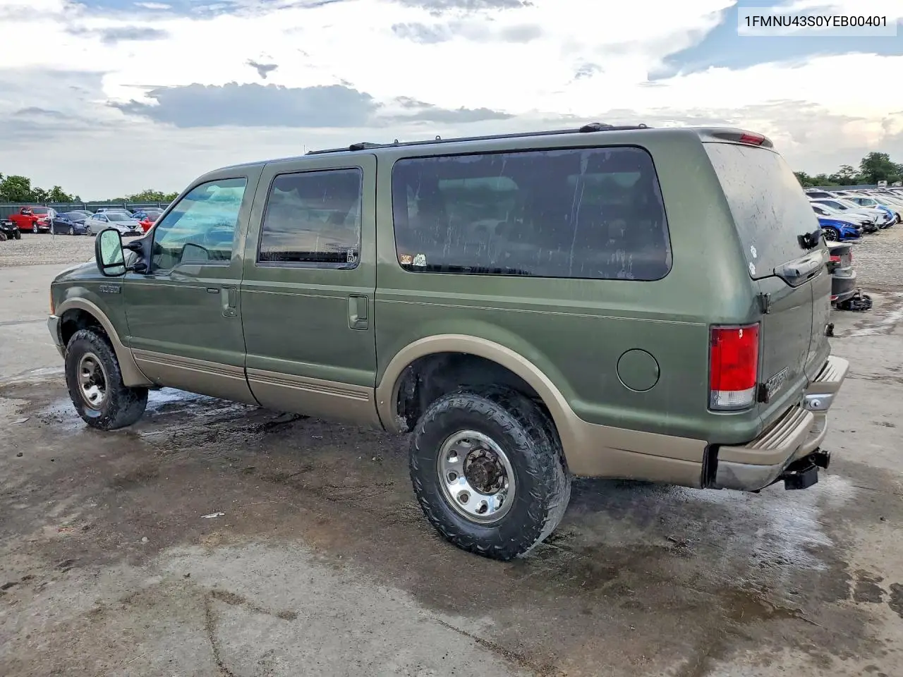 2000 Ford Excursion Limited VIN: 1FMNU43S0YEB00401 Lot: 59406416