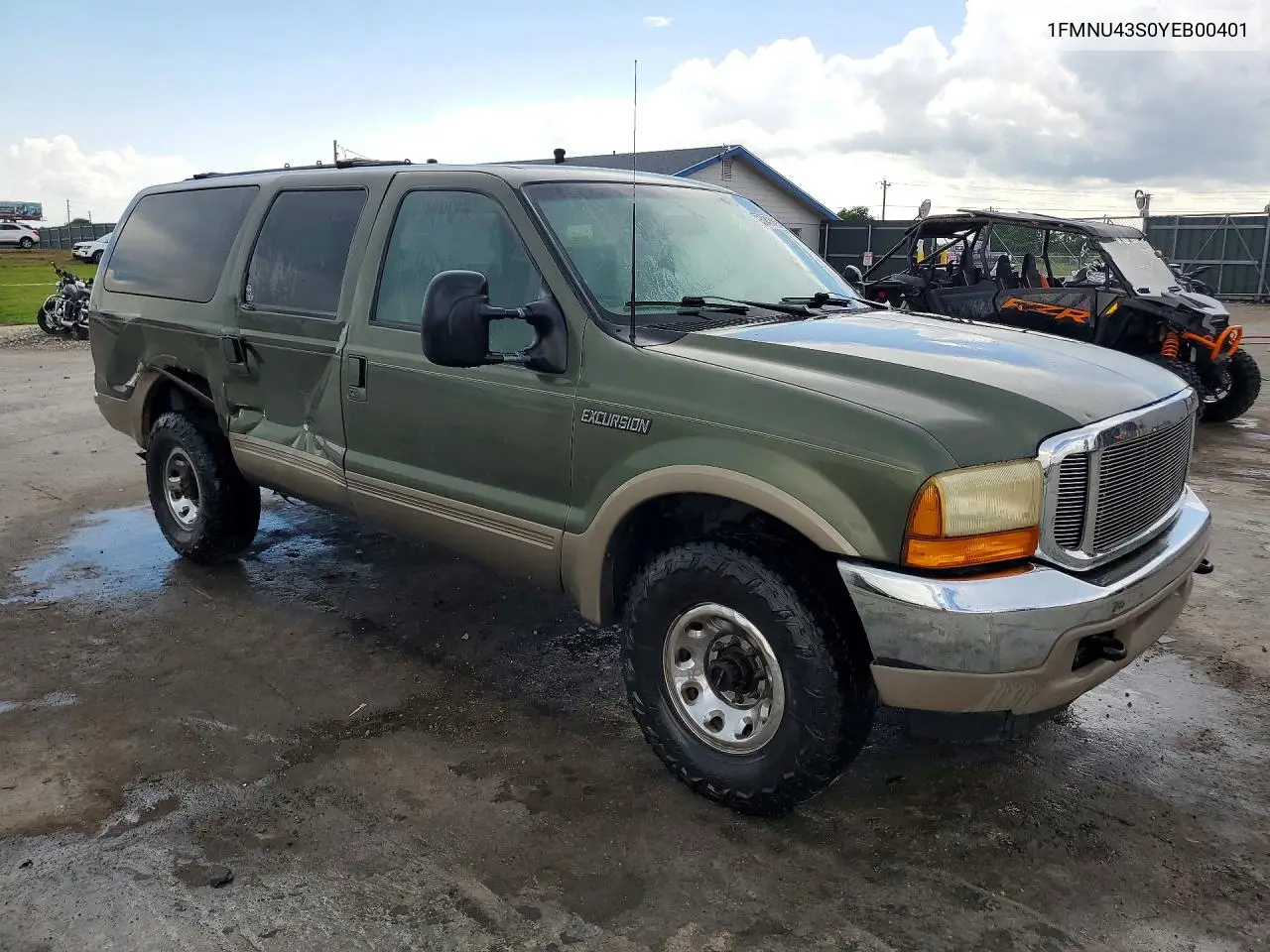 2000 Ford Excursion Limited VIN: 1FMNU43S0YEB00401 Lot: 59406416