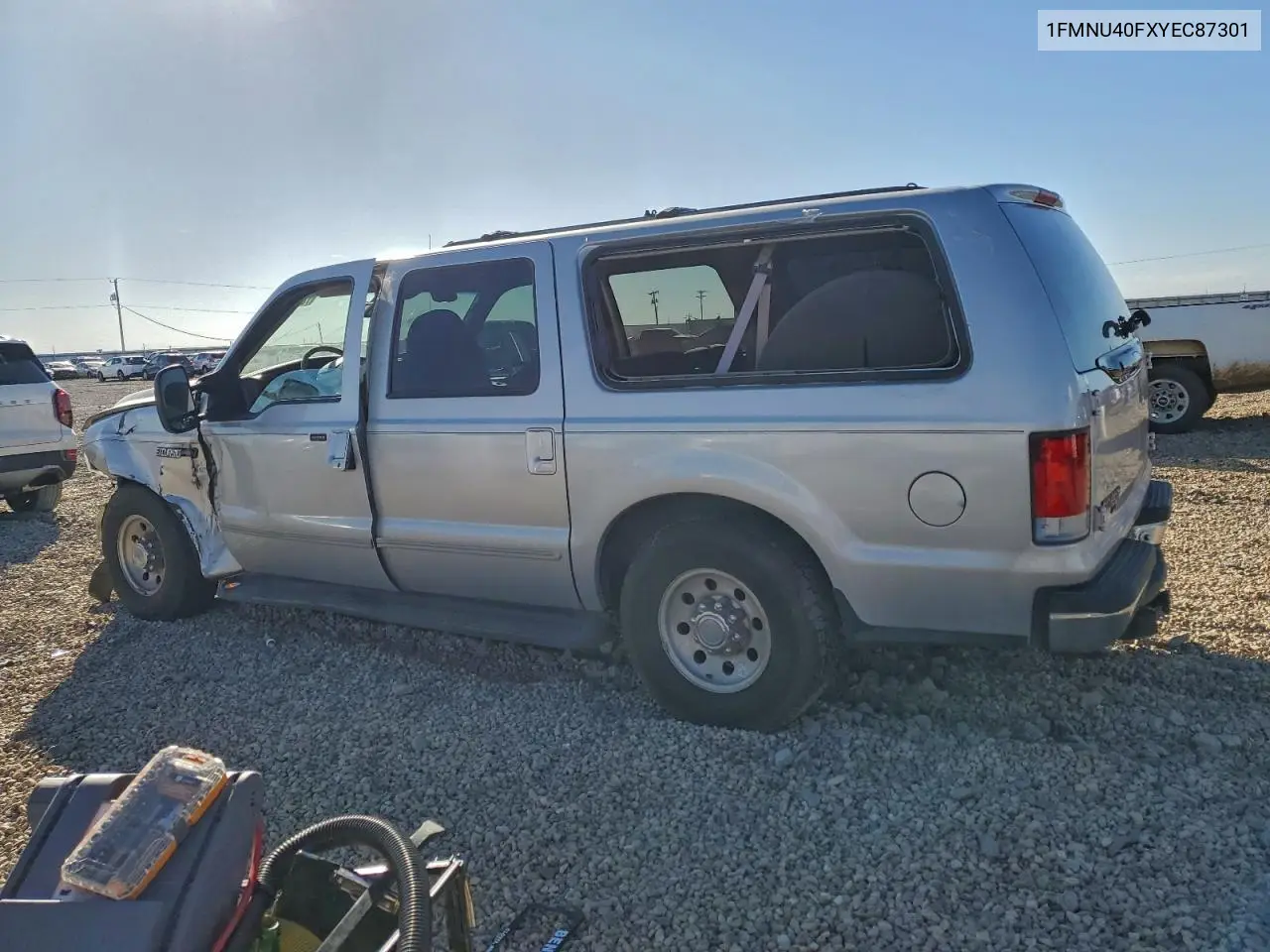 2000 Ford Excursion Xlt VIN: 1FMNU40FXYEC87301 Lot: 72652645