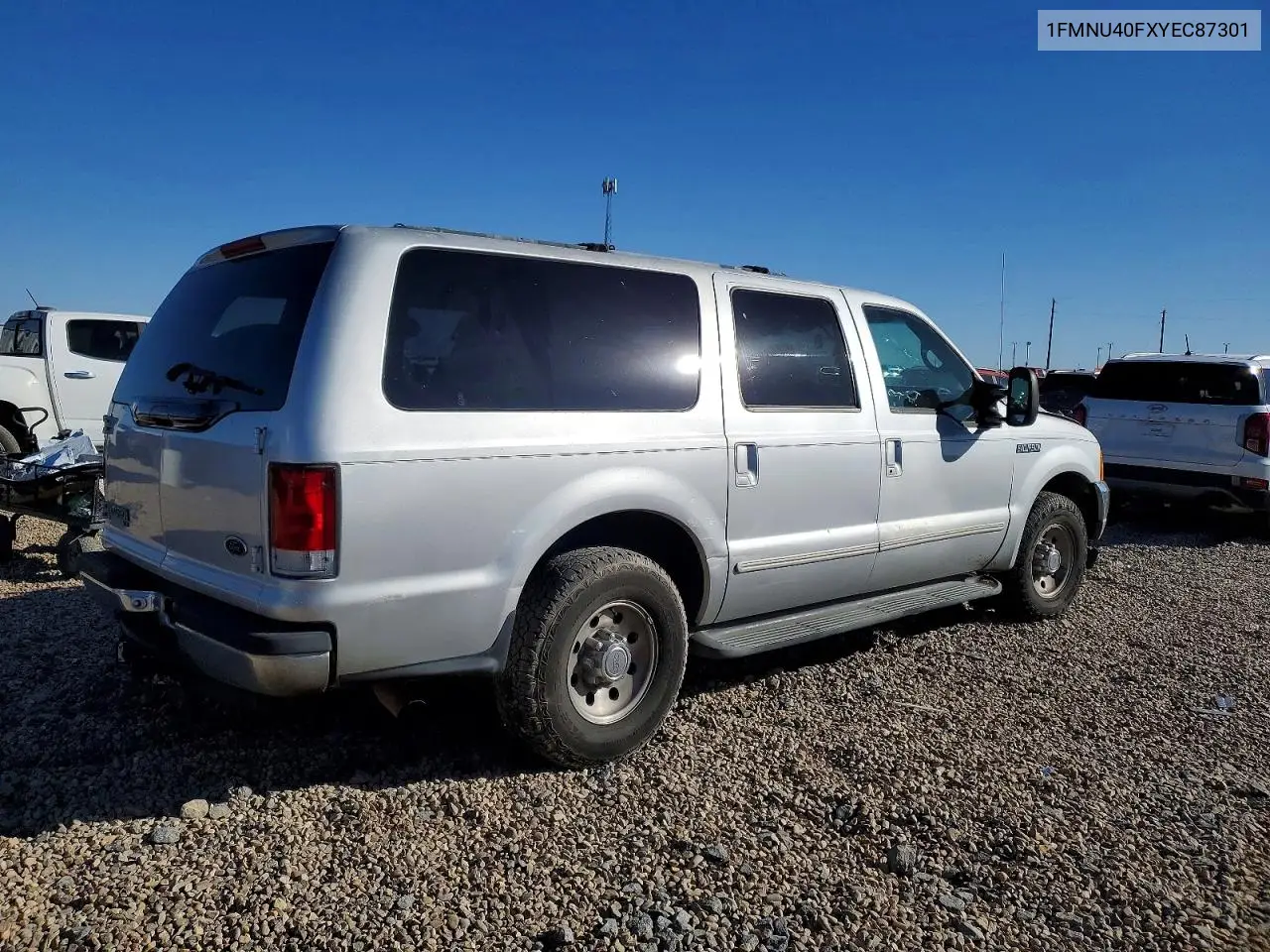 2000 Ford Excursion Xlt VIN: 1FMNU40FXYEC87301 Lot: 72652645