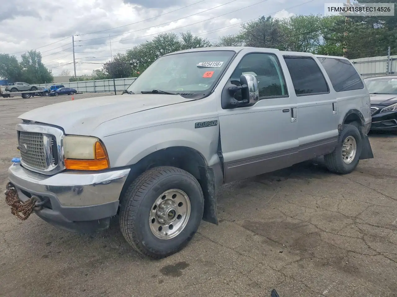 2001 Ford Excursion Xlt VIN: 1FMNU41S81EC14526 Lot: 50254156
