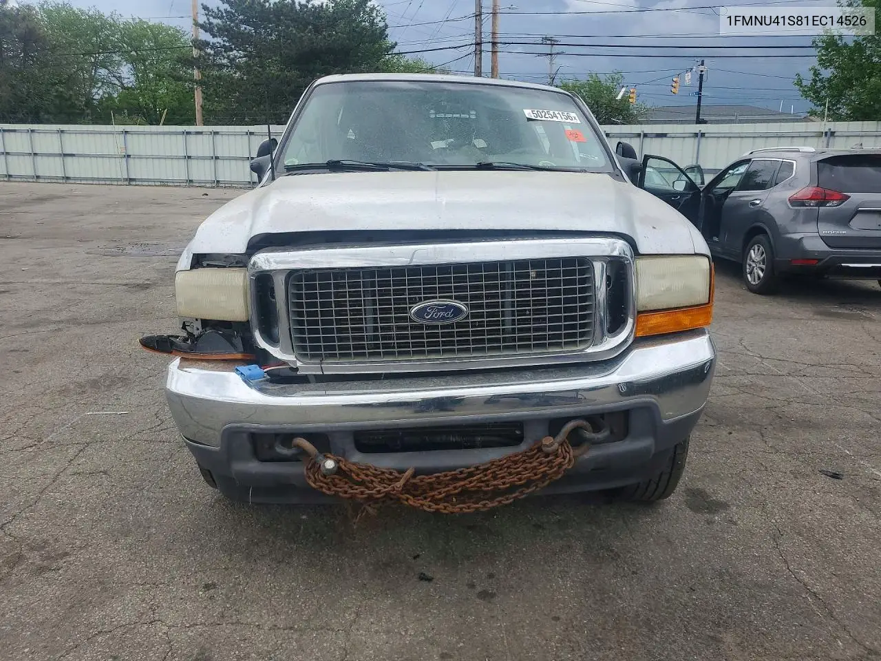 2001 Ford Excursion Xlt VIN: 1FMNU41S81EC14526 Lot: 50254156