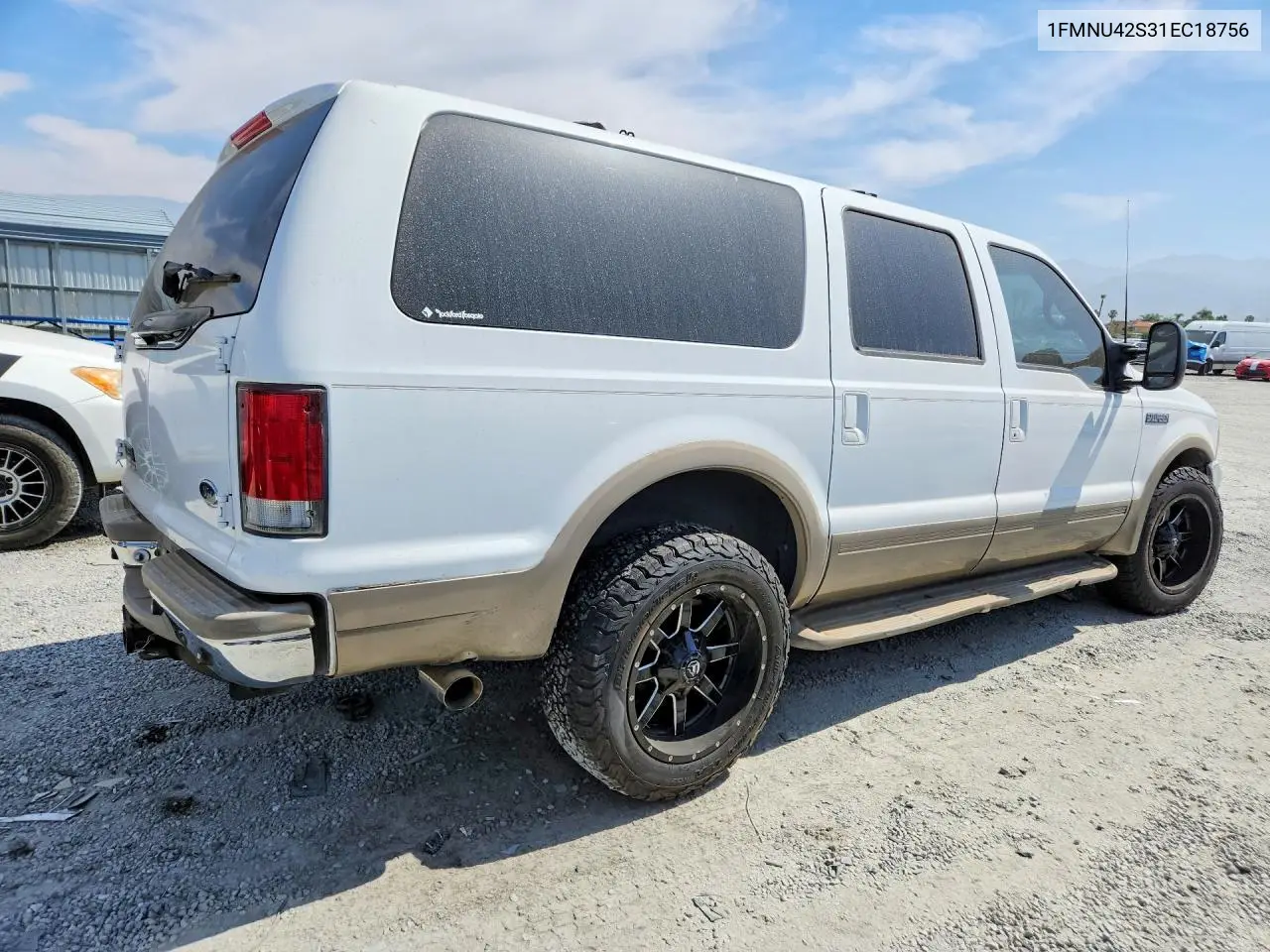 2001 Ford Excursion Limited VIN: 1FMNU42S31EC18756 Lot: 55650236