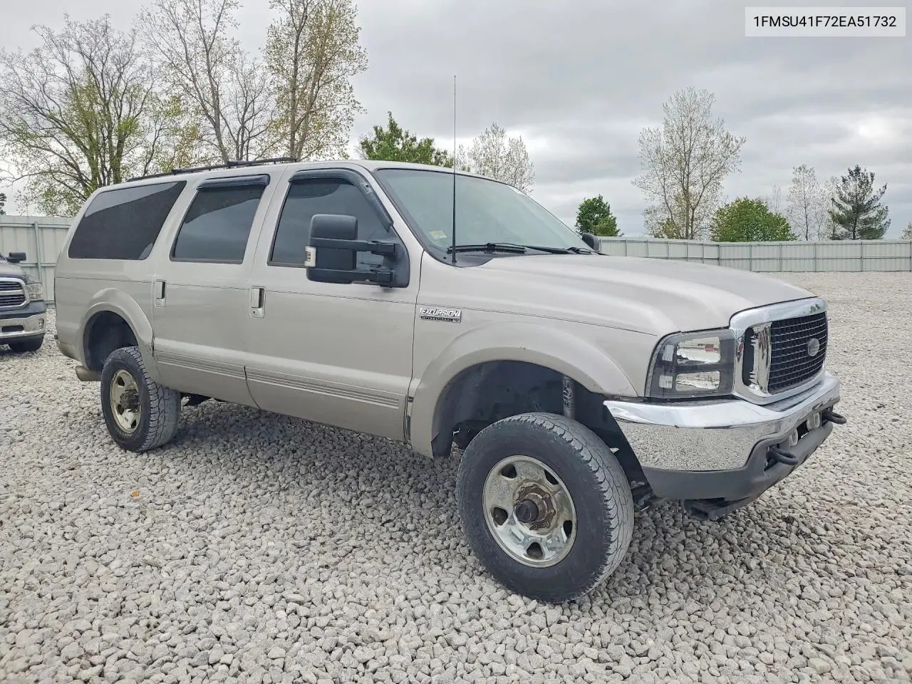 2002 Ford Excursion Xlt VIN: 1FMSU41F72EA51732 Lot: 53159316