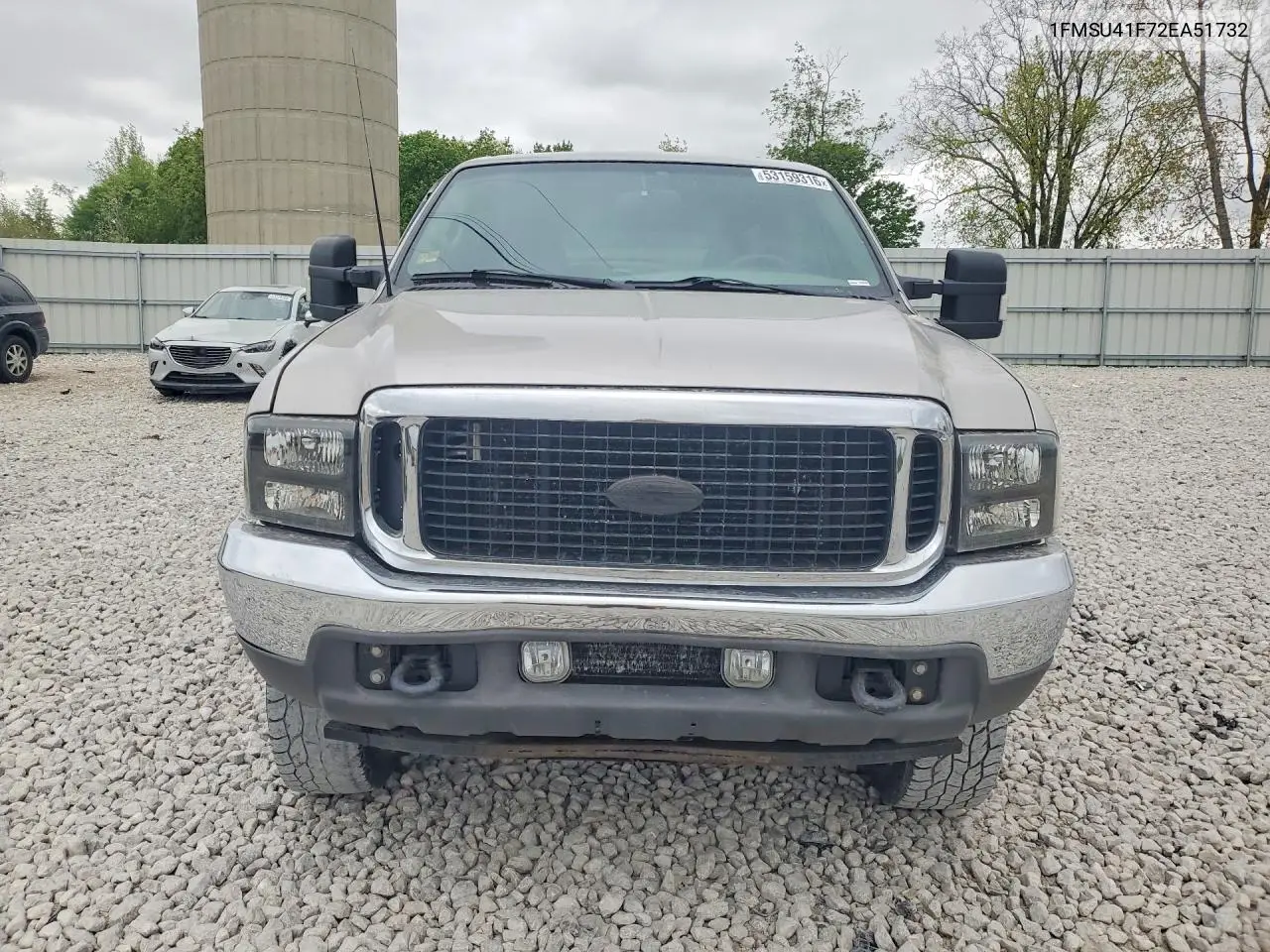 2002 Ford Excursion Xlt VIN: 1FMSU41F72EA51732 Lot: 53159316