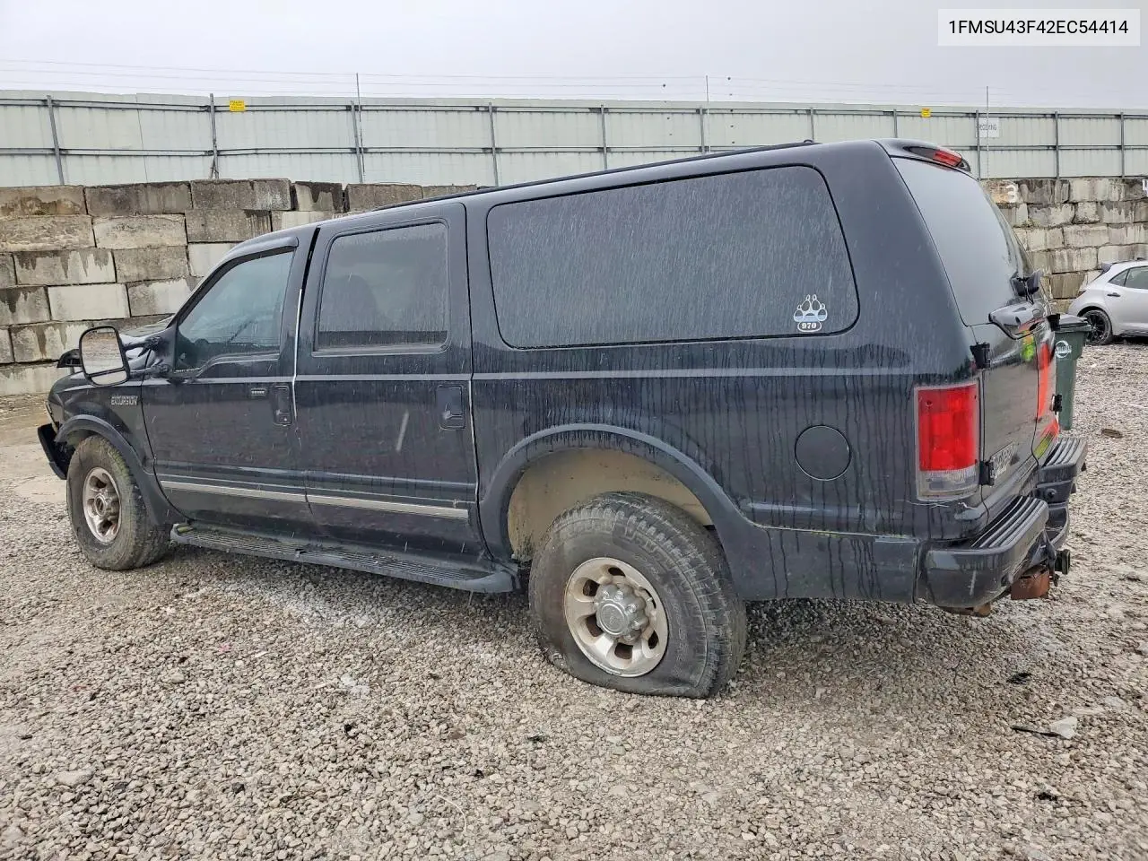 2002 Ford Excursion Limited VIN: 1FMSU43F42EC54414 Lot: 53939216