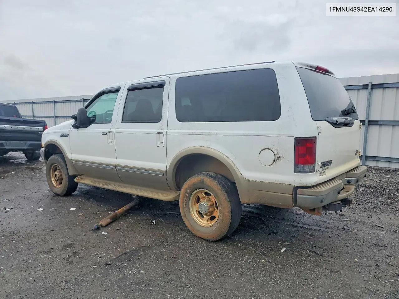 2002 Ford Excursion Limited VIN: 1FMNU43S42EA14290 Lot: 54700446