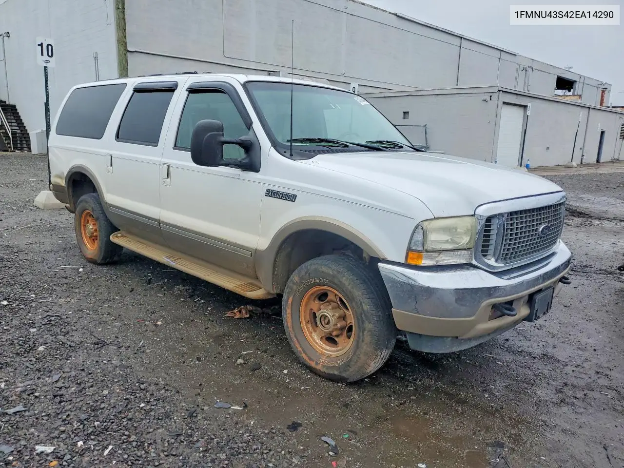 2002 Ford Excursion Limited VIN: 1FMNU43S42EA14290 Lot: 54700446