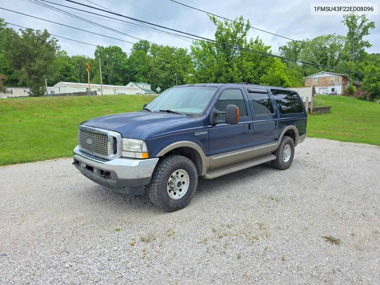 2002 Ford Excursion Limited VIN: 1FMSU43F22ED08096 Lot: 56860446