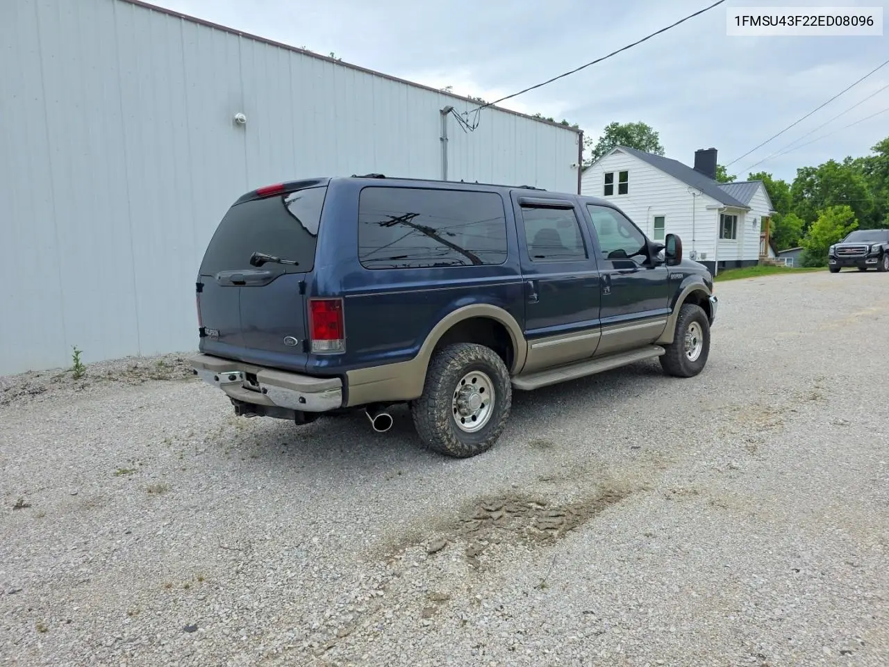 2002 Ford Excursion Limited VIN: 1FMSU43F22ED08096 Lot: 56860446