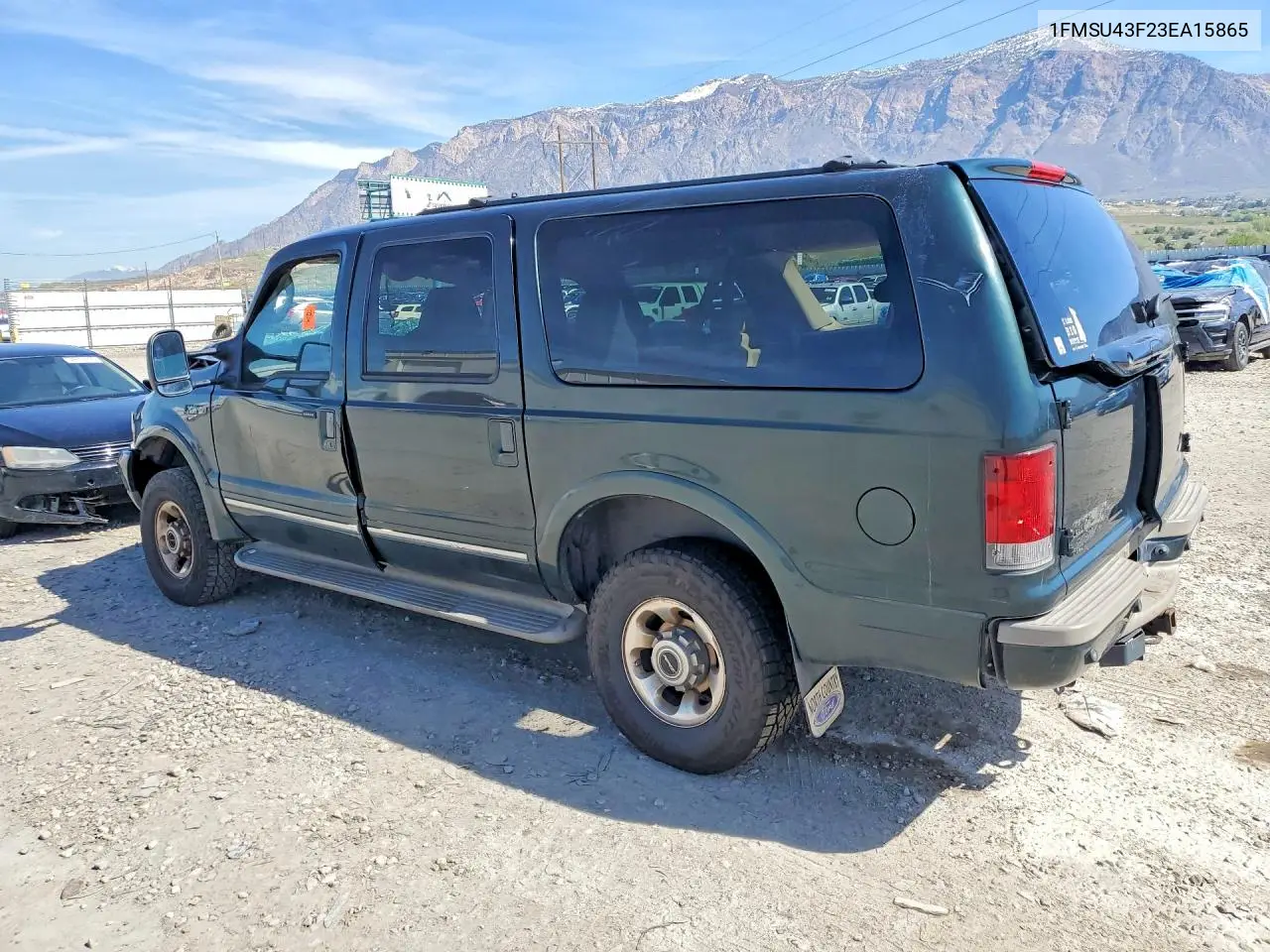 2003 Ford Excursion Limited VIN: 1FMSU43F23EA15865 Lot: 48524776