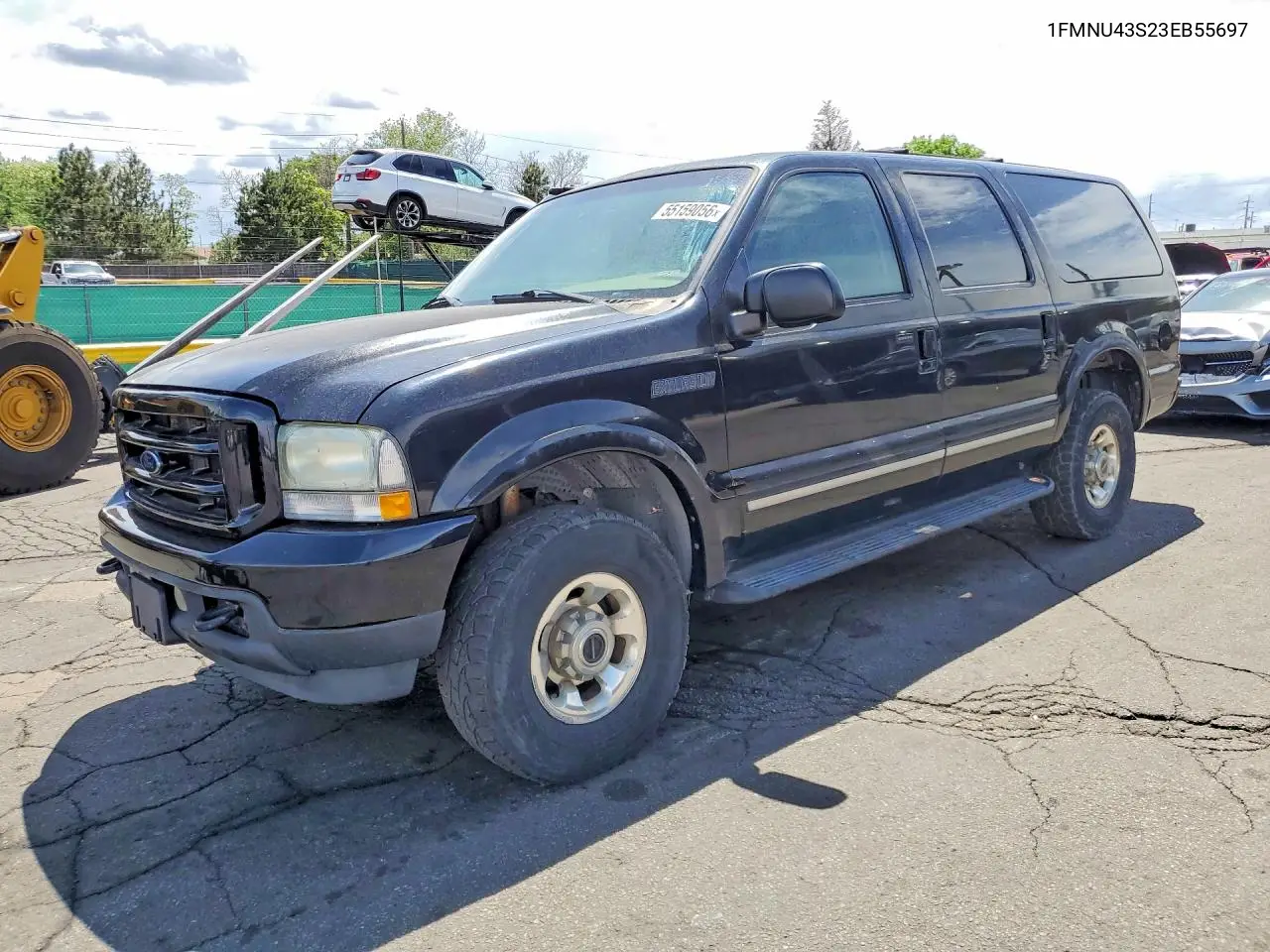 2003 Ford Excursion Limited VIN: 1FMNU43S23EB55697 Lot: 55159056