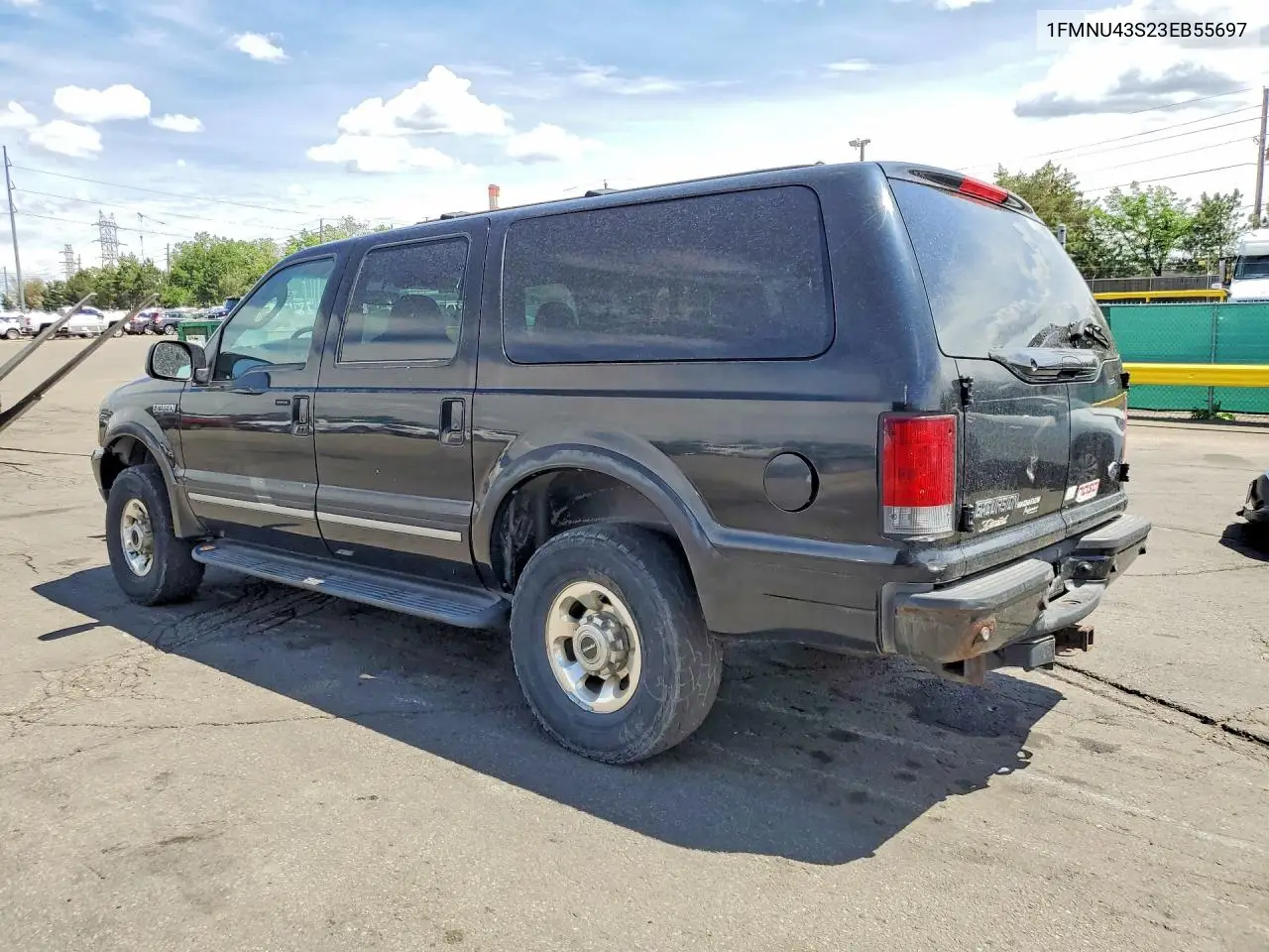 2003 Ford Excursion Limited VIN: 1FMNU43S23EB55697 Lot: 55159056