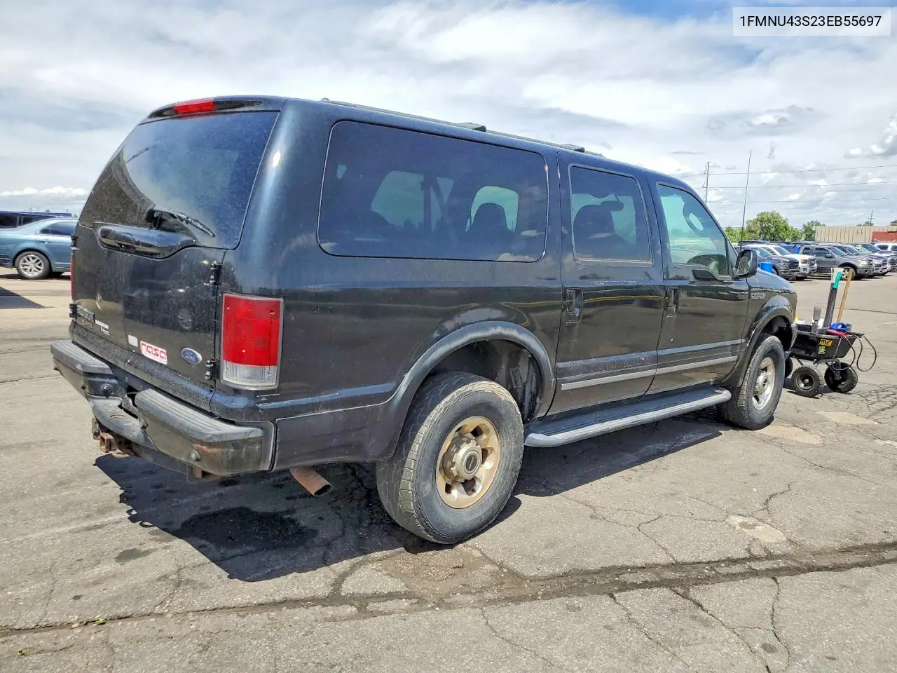 2003 Ford Excursion Limited VIN: 1FMNU43S23EB55697 Lot: 55159056