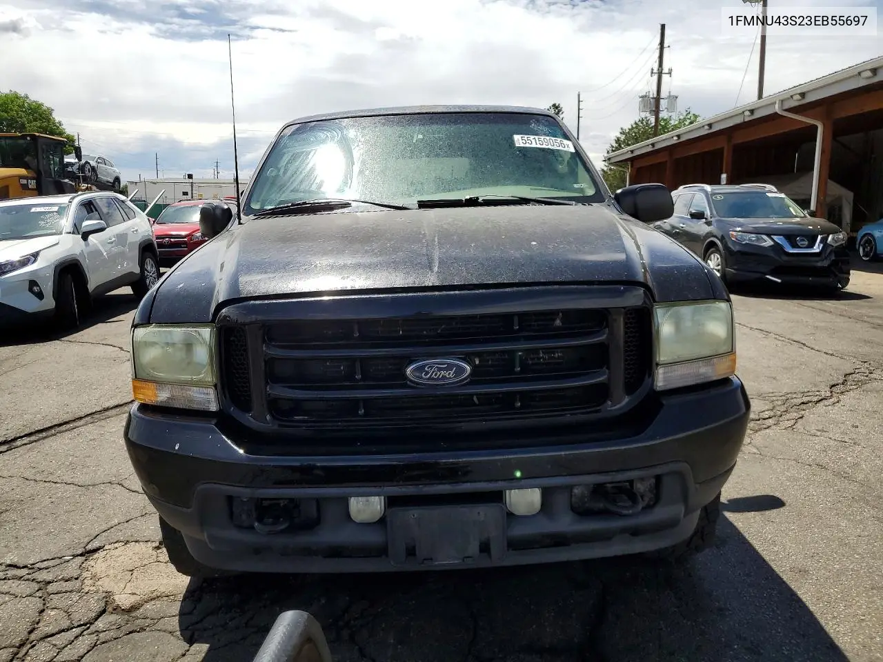 2003 Ford Excursion Limited VIN: 1FMNU43S23EB55697 Lot: 55159056