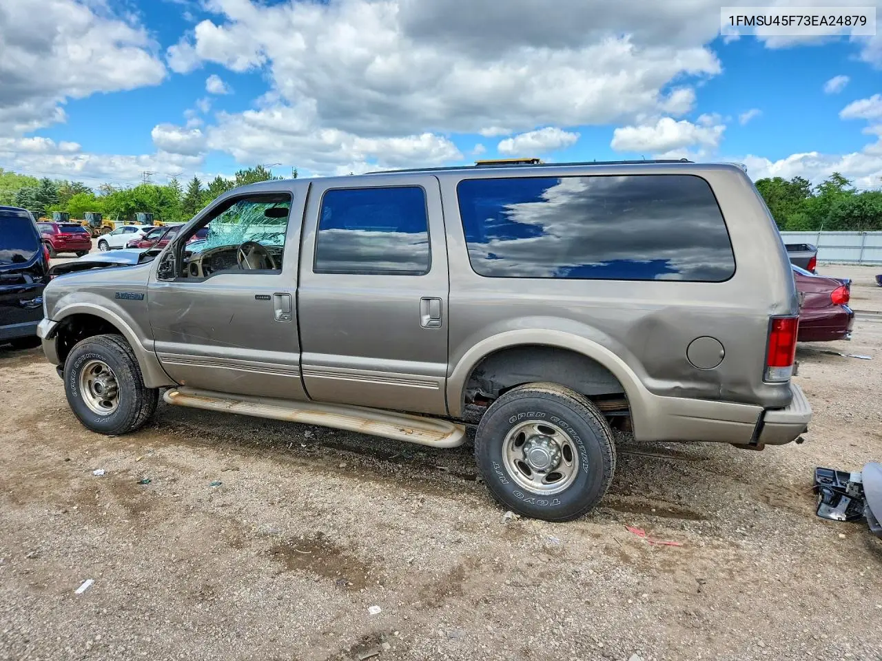 2003 Ford Excursion Eddie Bauer VIN: 1FMSU45F73EA24879 Lot: 57389716
