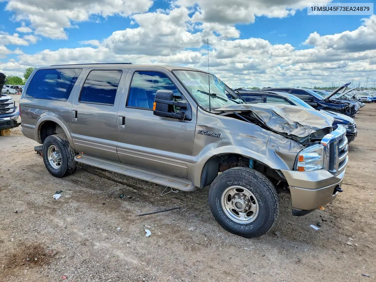 2003 Ford Excursion Eddie Bauer VIN: 1FMSU45F73EA24879 Lot: 57389716