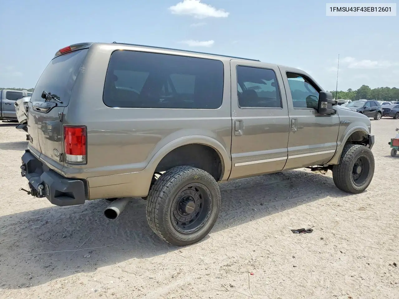 2003 Ford Excursion Limited VIN: 1FMSU43F43EB12601 Lot: 58747276