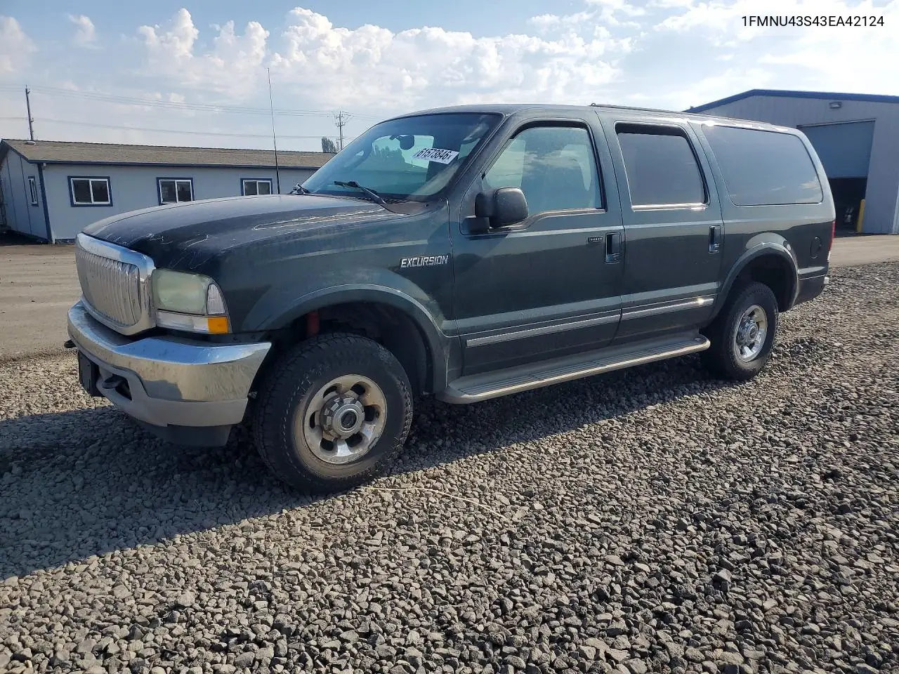 2003 Ford Excursion Limited VIN: 1FMNU43S43EA42124 Lot: 61573846