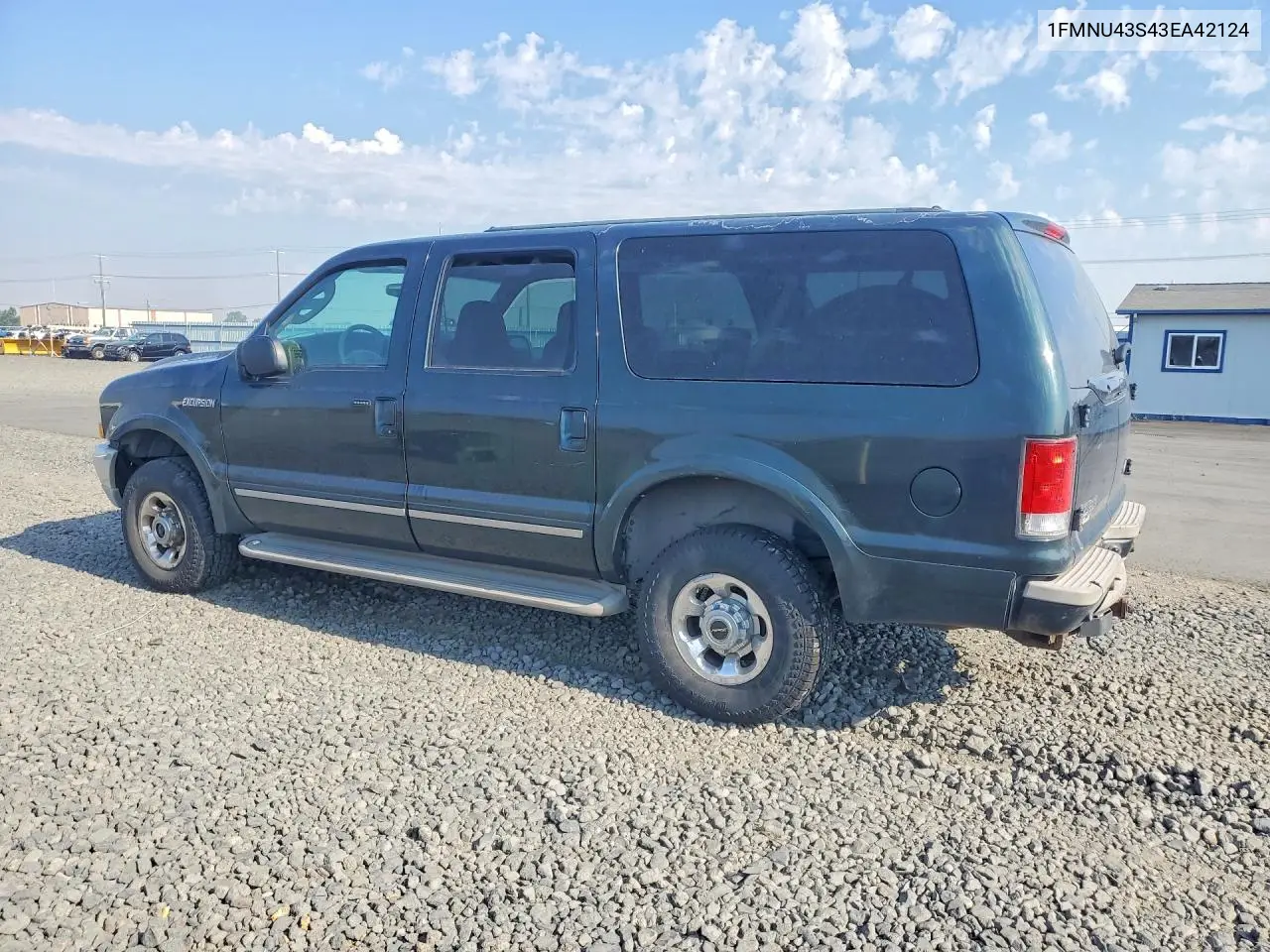 2003 Ford Excursion Limited VIN: 1FMNU43S43EA42124 Lot: 61573846