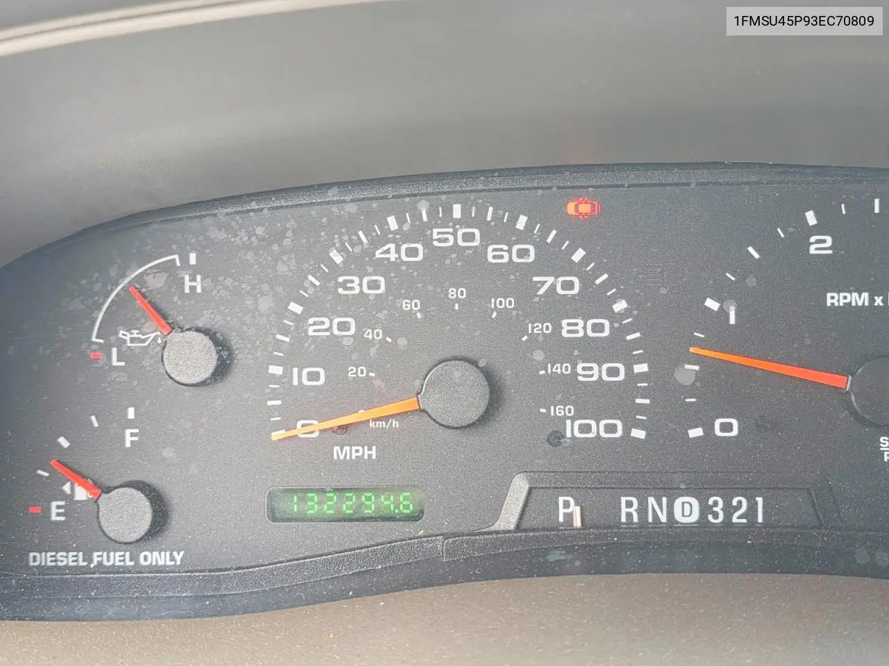 2003 Ford Excursion Eddie Bauer VIN: 1FMSU45P93EC70809 Lot: 62348006